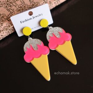 Funky Ice-cream Earrings