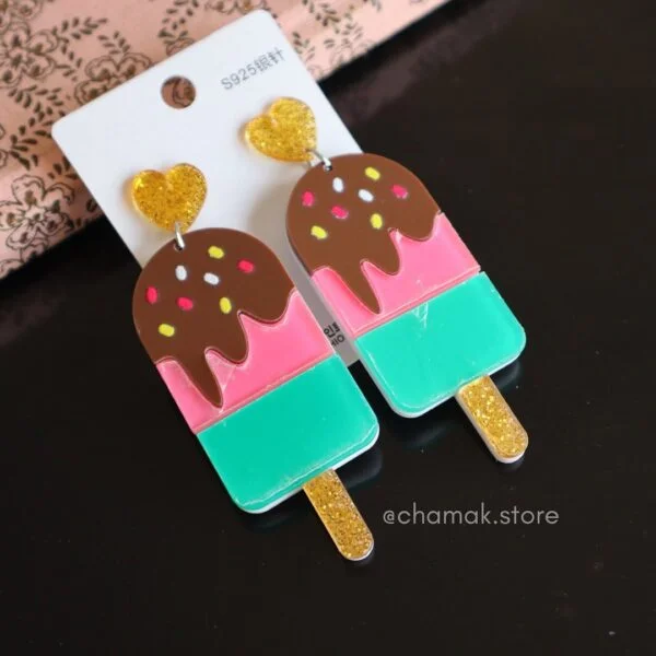 Popsicle Drop Earrings- Funky Earrings