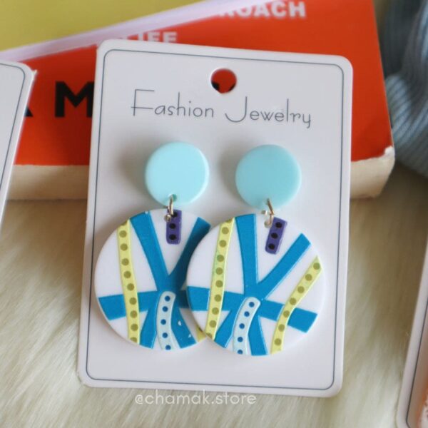 Round Quirky Earrings