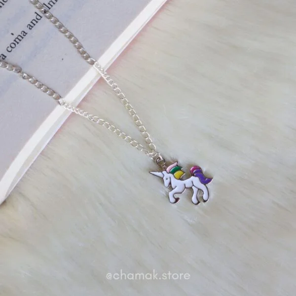 Unicorn Sliver Pendant Neckchain