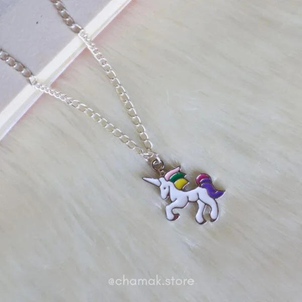 Unicorn Silver Pendant Neckchain