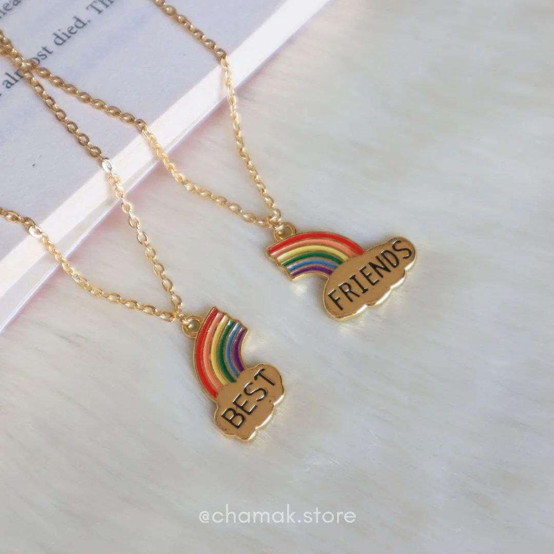 Best Friends Pendant Necklaces