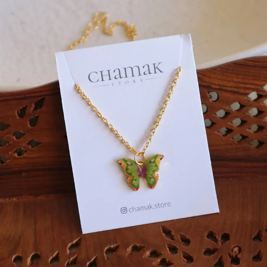 Butterfly Charm Necklace