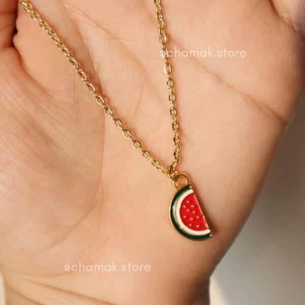Watermelon Charm Necklace