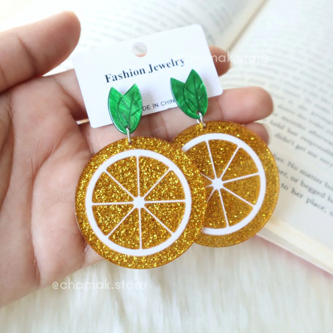 Fruit Slice Earrings