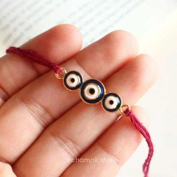 Blue Evil Eye Rakhi
