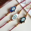 Hamsa Evil Eye Rakhi