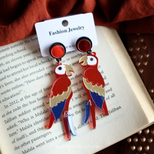 Macaw Parrot Earrings