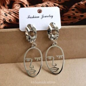 Face Drop Earrings
