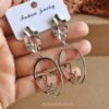 Face Drop Earrings