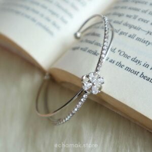 Flower- Studded Bracelet