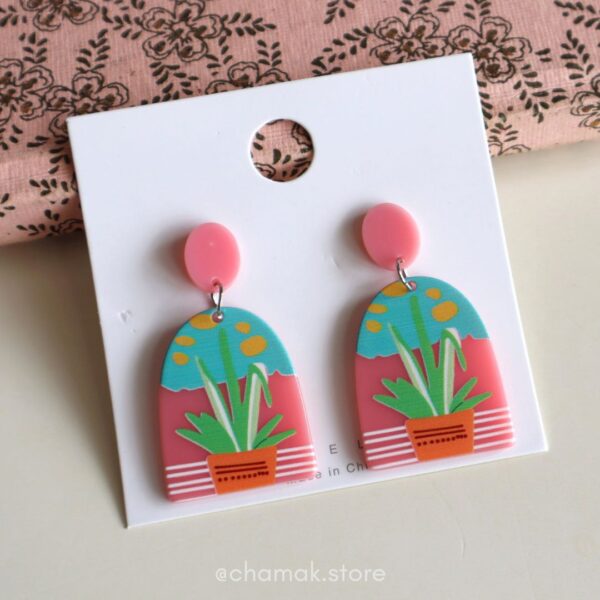 Plant Quirky Earrings