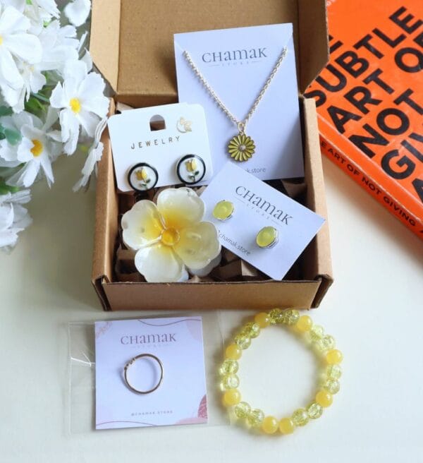 Yellow Themed Hamper-III