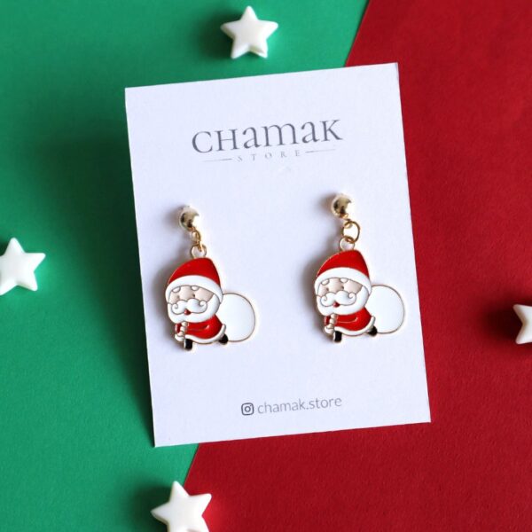 Cute Santa Claus Earrings