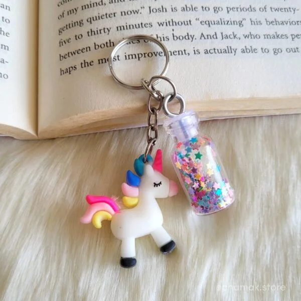 Cute Unicorn Keychain