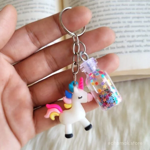 Cute Unicorn Keychain