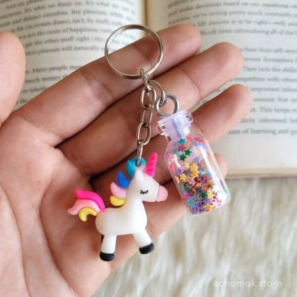 Cute Unicorn Keychain