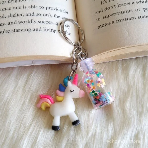 Cute Unicorn Keychain