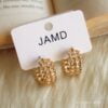 Ivy- Golden Hoop Earrings