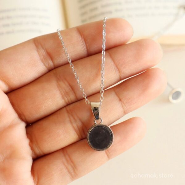 Black Combo Of Necklace, Earrings & Ring