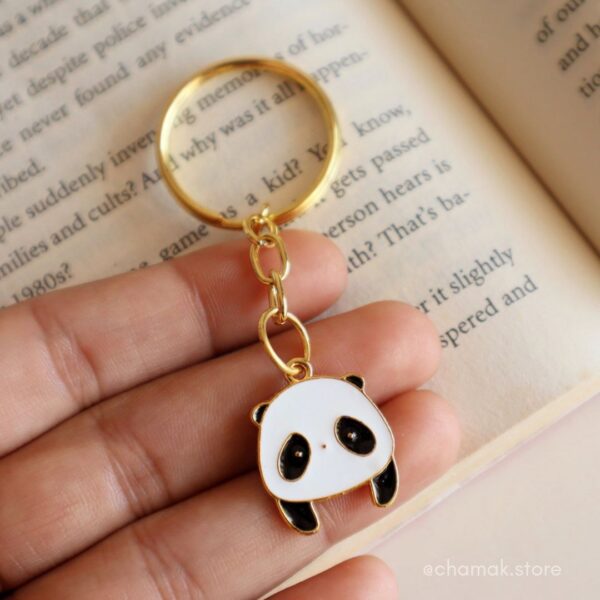 Cute Panda Keychain