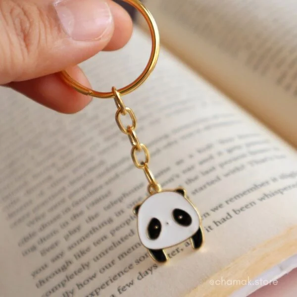 Cute Panda Keychain