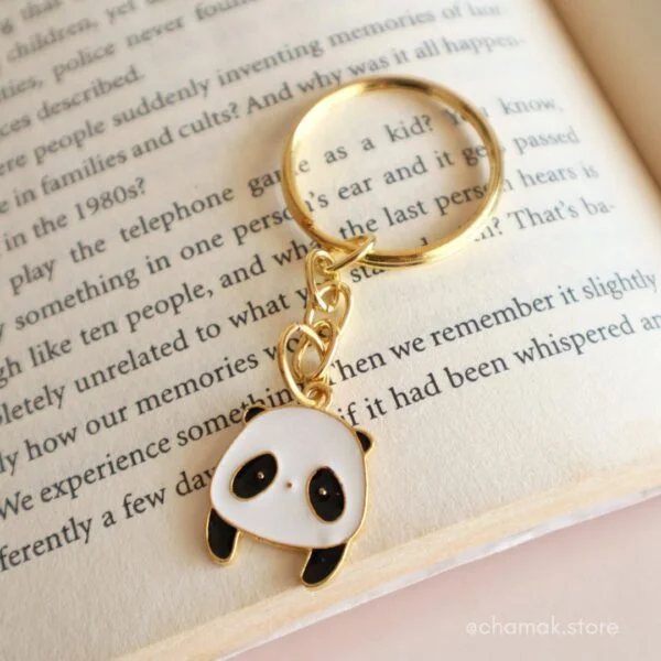 Cute Panda Keychain