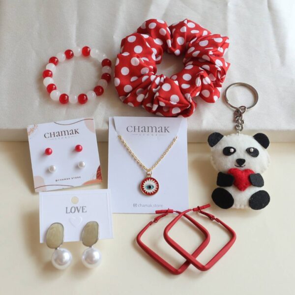 Red & White Themed Hamper