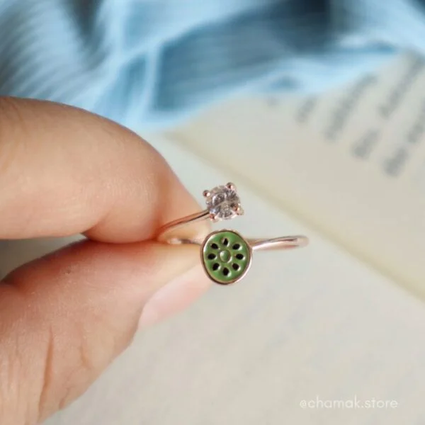 Cute Quirky Kiwi Fruit Ring