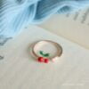 Cute Quirky Cherry Ring
