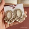 NAVYA Kundan Pearl Earrings