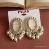 NAVYA Kundan Pearl Earrings