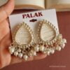 KAVYA Kundan Pearl Earrings