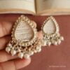 KAVYA Kundan Pearl Earrings