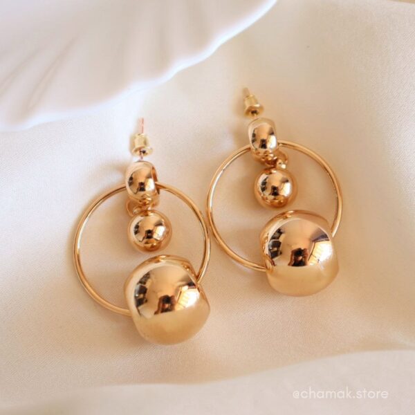 JOLIE- Golden Drop Earrings