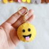 Cute Emoji Keychains | Handmade Felt Keychains