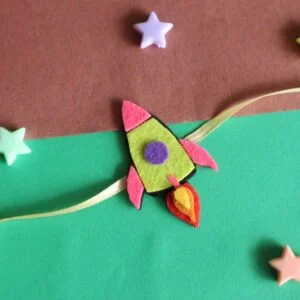 Rocket Rakhi For Kids