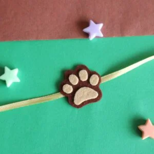 Cute Paw Rakhi For Pet
