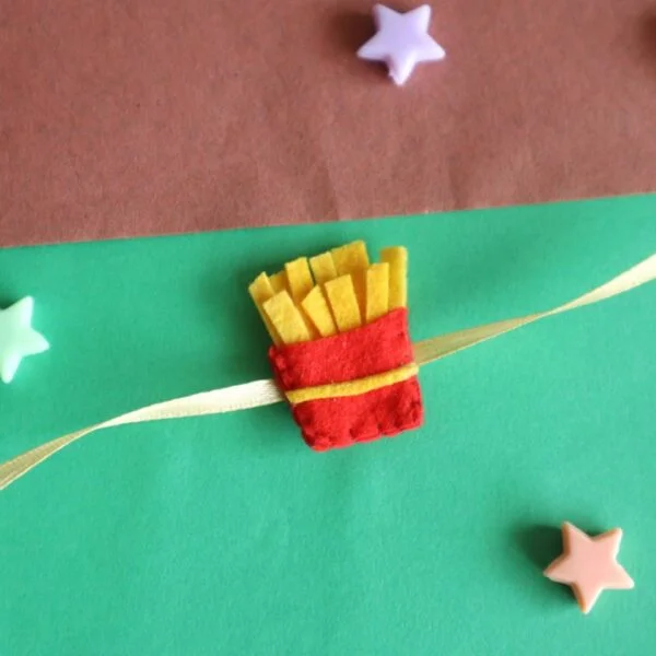 French Fries Magnetic rakhi