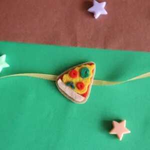Pizza Magnetic Rakhi