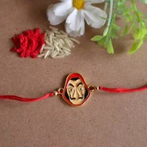 Money Heist Mask Rakhi