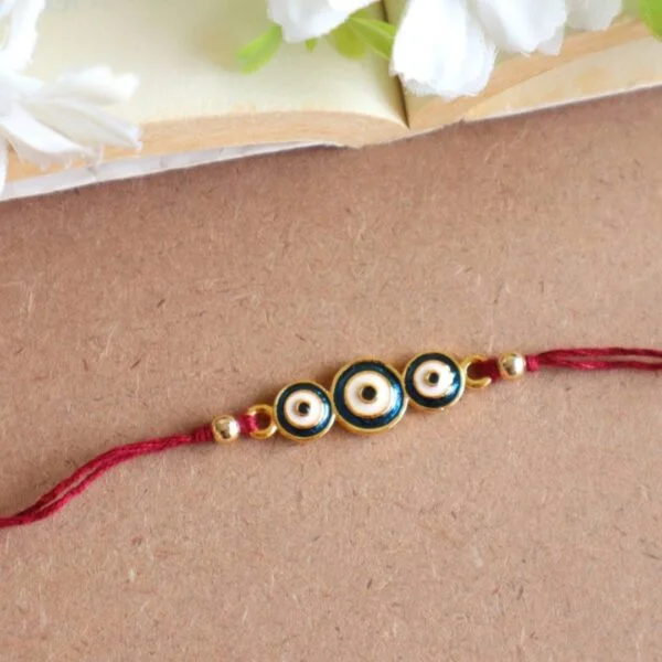 Blue Evil Eye Rakhi