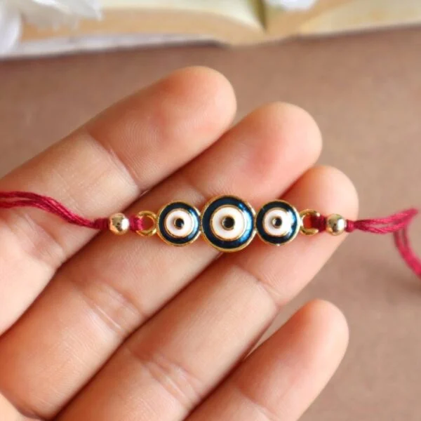 Blue Evil Eye Rakhi