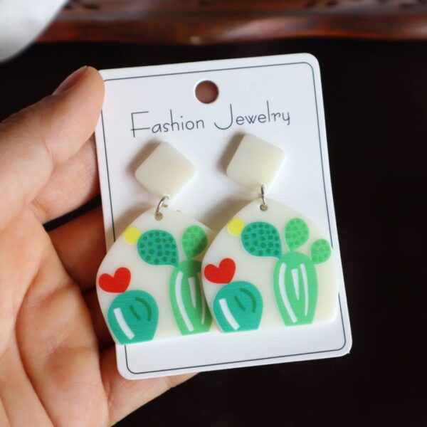 Cactus Quirky Earrings