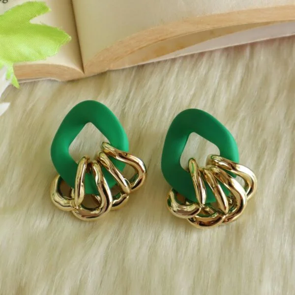 SASHA Earrings-Green