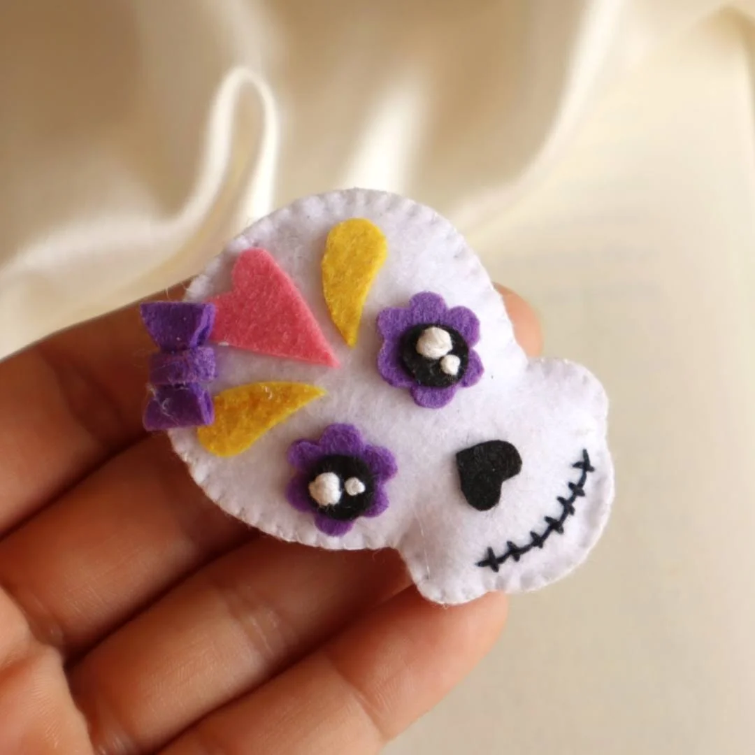 Halloween Spooky Ghost Hair Clip