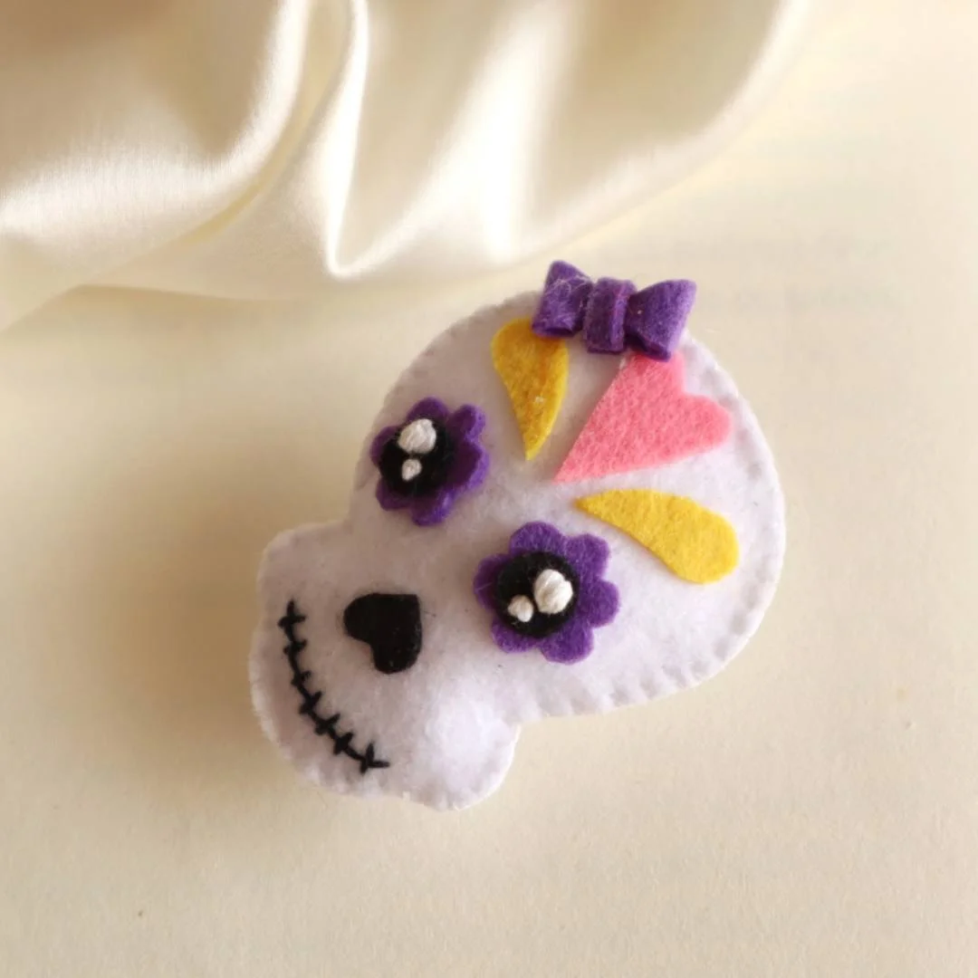 Halloween Spooky Ghost Hair Clip