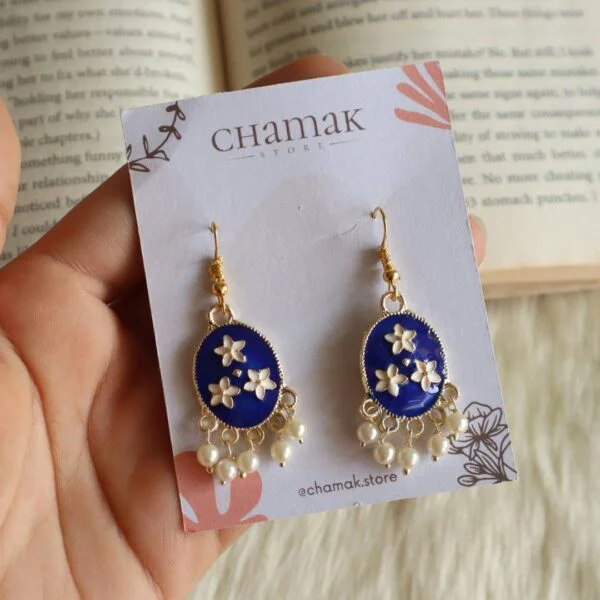 Small Meenakari Earrings