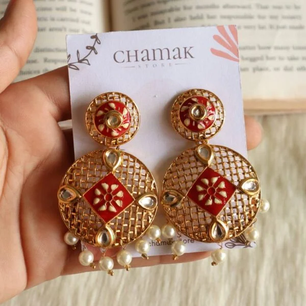 Kundan Earrings