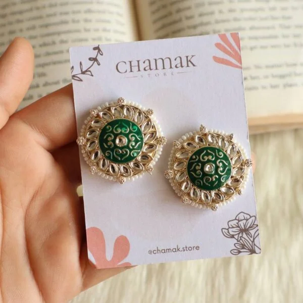 Kundan Stud Earrings